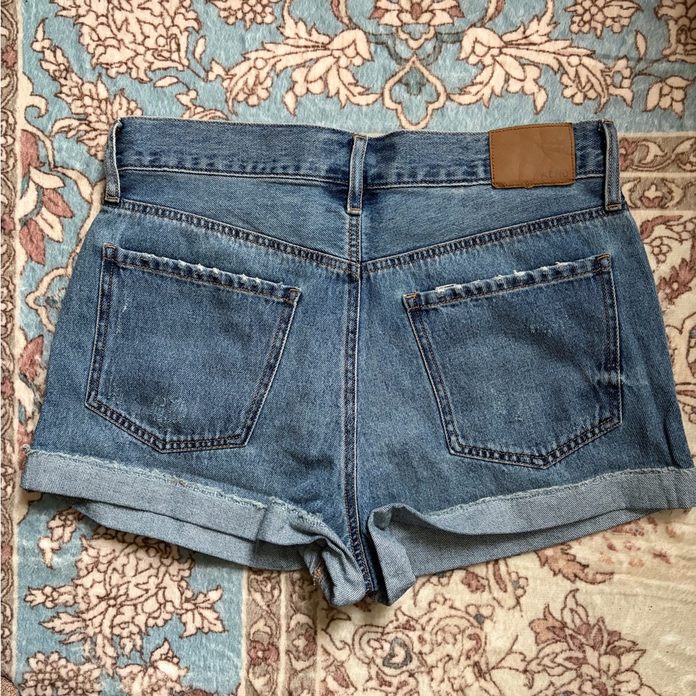 SOLD NWT Aeropostale Real Original Denim Mom Short 3.25” Women Size 10 - Picture 2 of 4